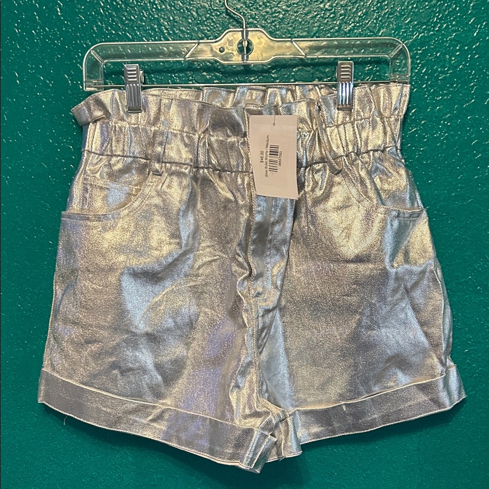 Fantastic Fawn boutique Silver Women's Shorts